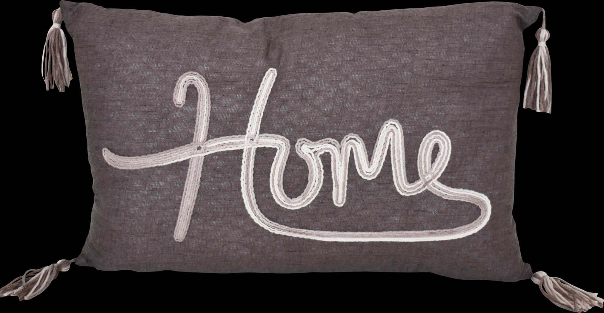 Jetal Gray Throw Pillow - Thumbnail - Image 1