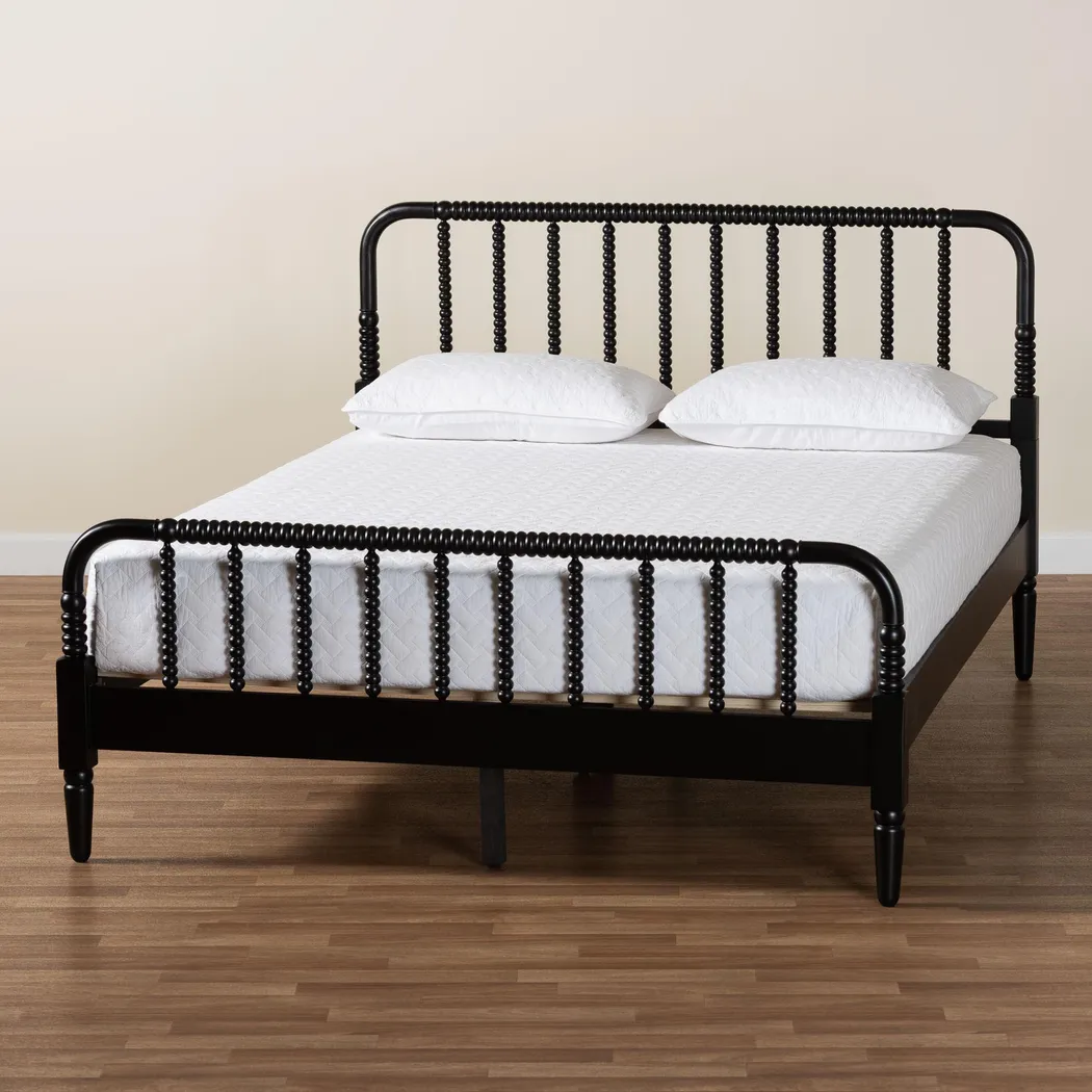 Jetexe Black Queen Bed - Thumbnail - Image 3