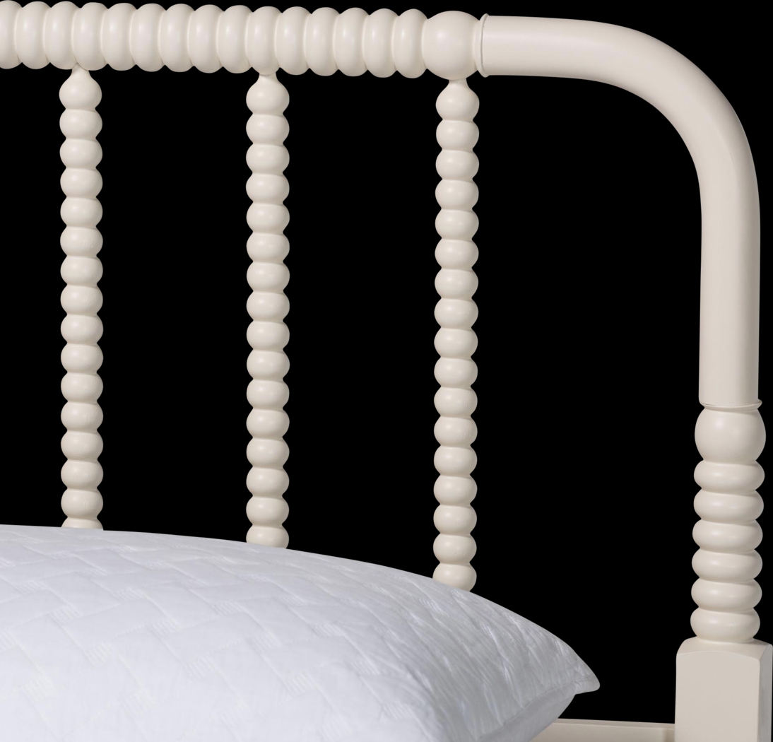 Jetexe Ivory Queen Bed - Thumbnail - Image 4
