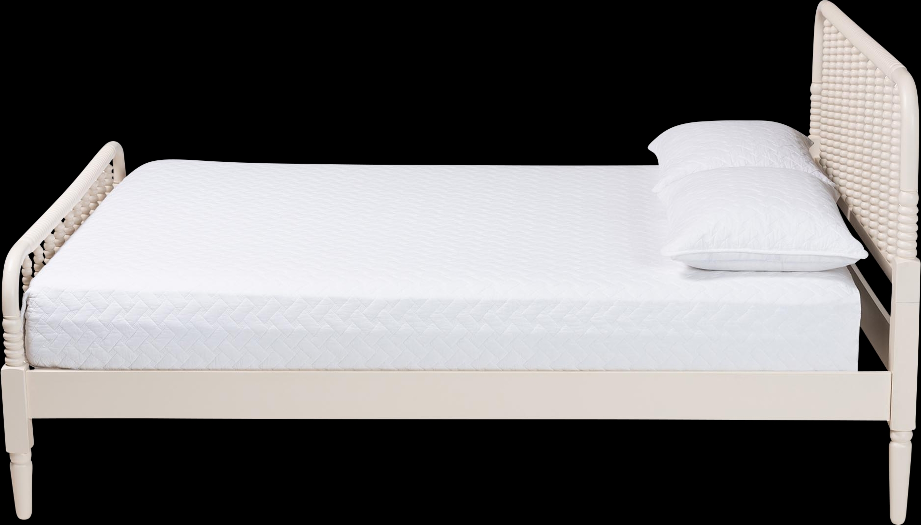 Jetexe Ivory Queen Bed - Thumbnail - Image 6