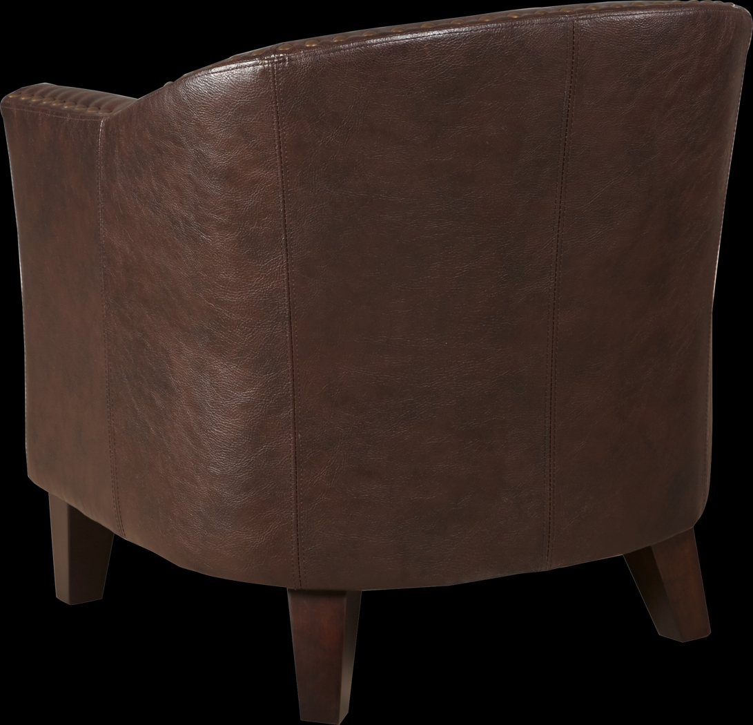 Jetha Brown Accent Chair - Thumbnail - Image 5
