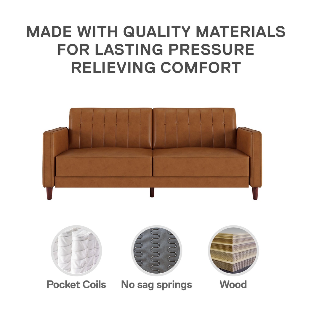 Jethar I Camel Futon - Thumbnail - Image 10