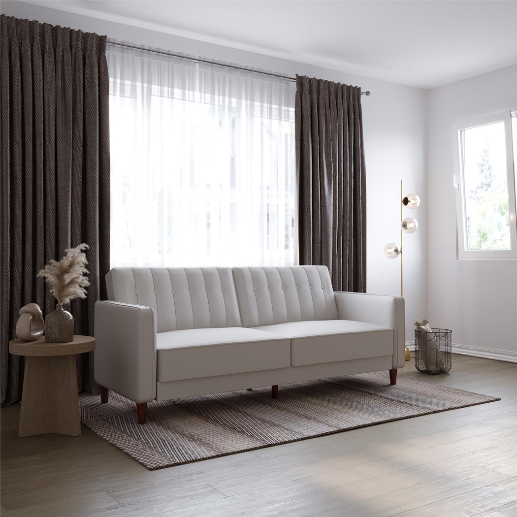 Jethar I White Futon - Thumbnail - Image 2