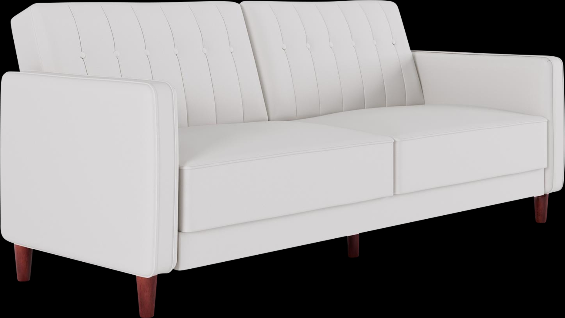 Jethar I White Futon - Thumbnail - Image 1