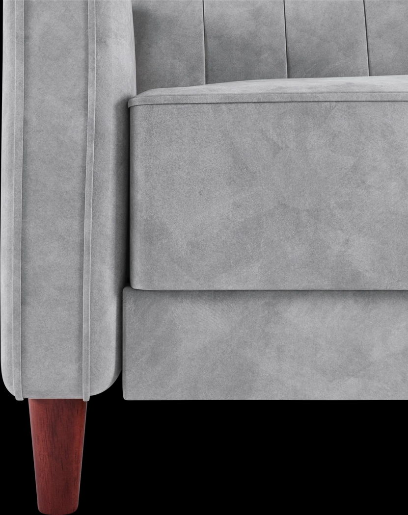 Jethar II Gray Futon - Thumbnail - Image 19