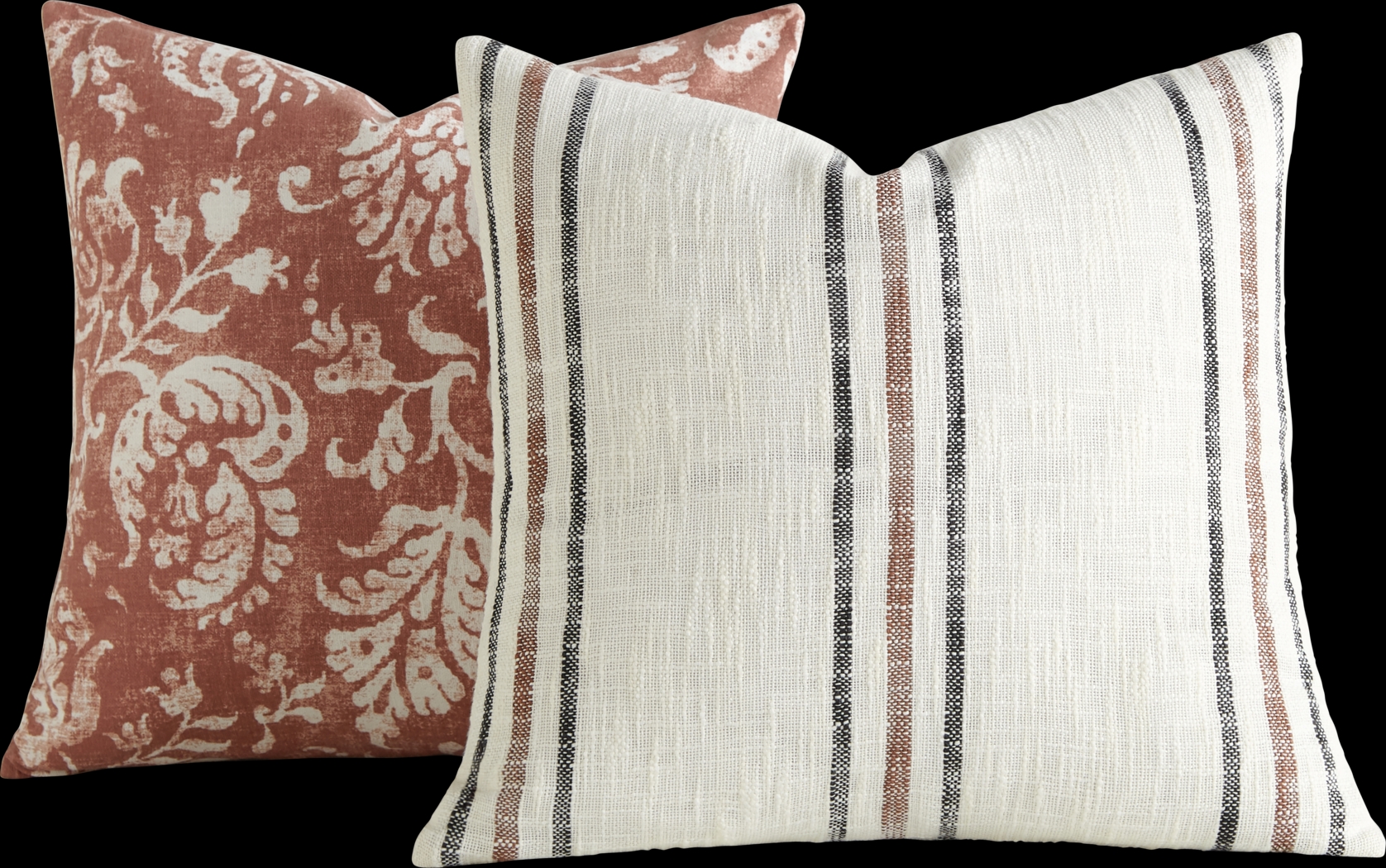 Jetland Terracotta Accent Pillow Set of 2 - Thumbnail - Image 1