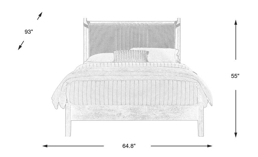 Dimension Image. Please refer to the Dimension Tab on this page for dimension details.