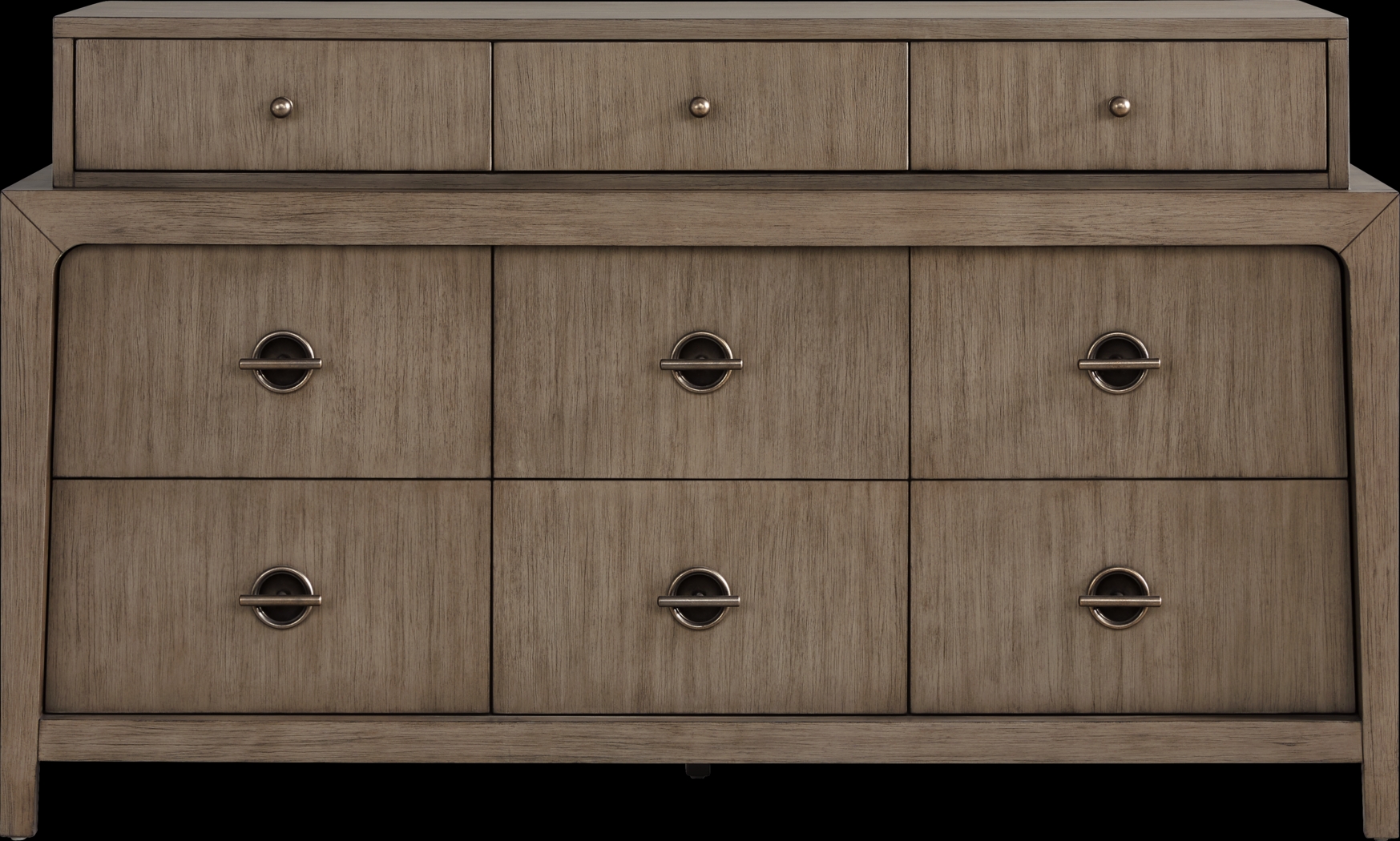 Jetty Beach Gray 7 Pc Queen Upholstered Bedroom - Thumbnail - Image 5