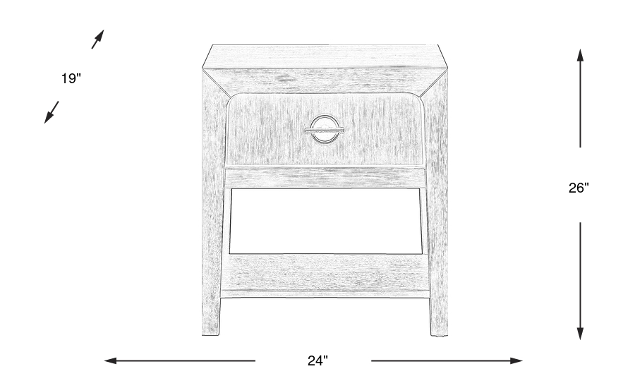 Dimension Image. Please refer to the Dimension Tab on this page for dimension details.