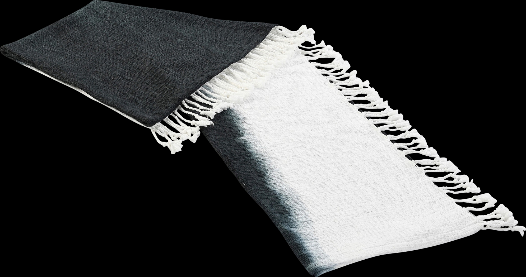 Jewel Row Black Throw Blanket - Thumbnail - Image 3