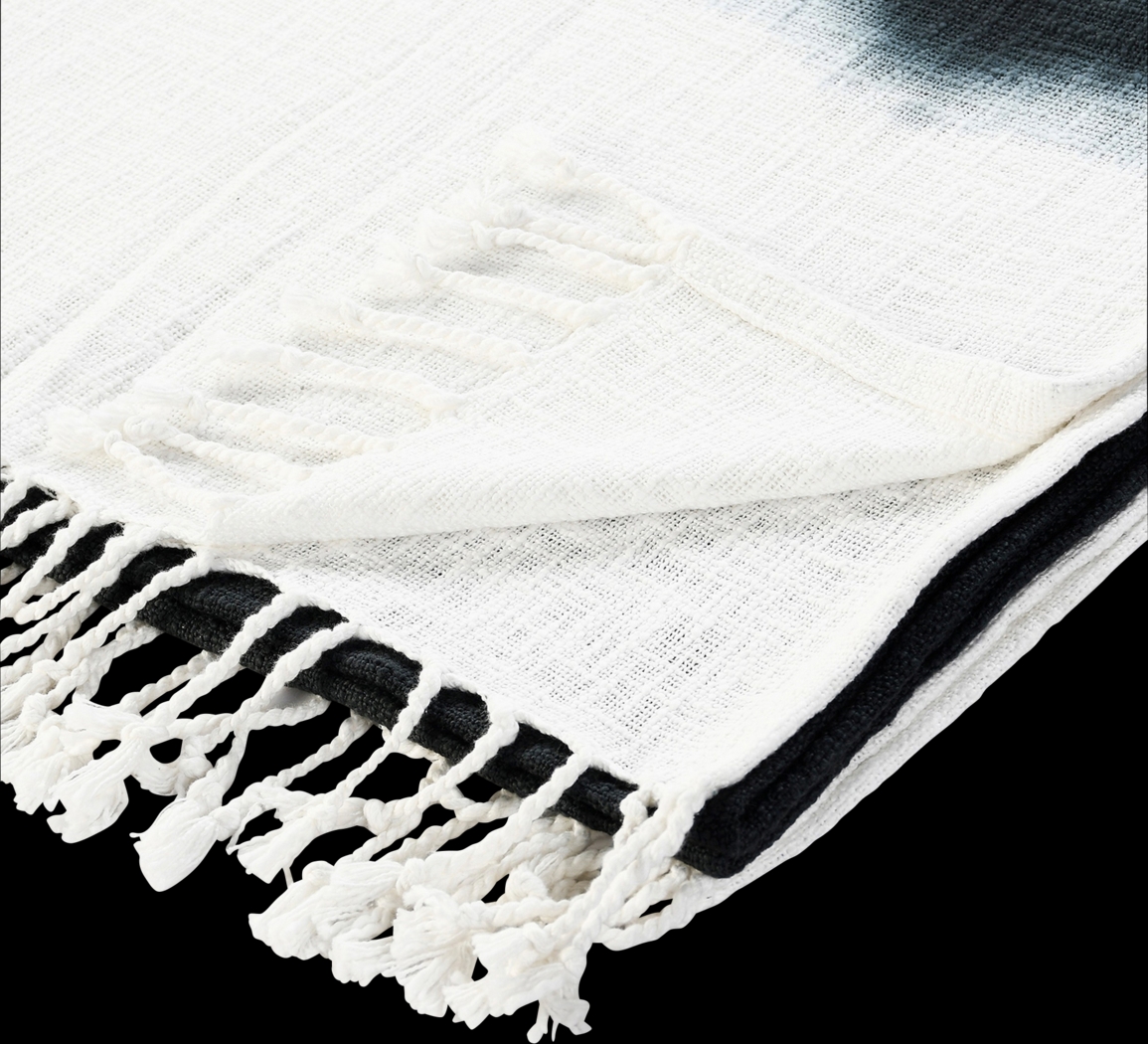 Jewel Row Black Throw Blanket - Thumbnail - Image 5