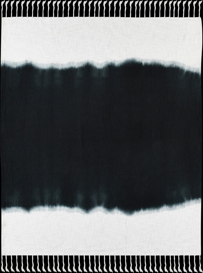 Jewel Row Black Throw Blanket - Thumbnail - Image 1