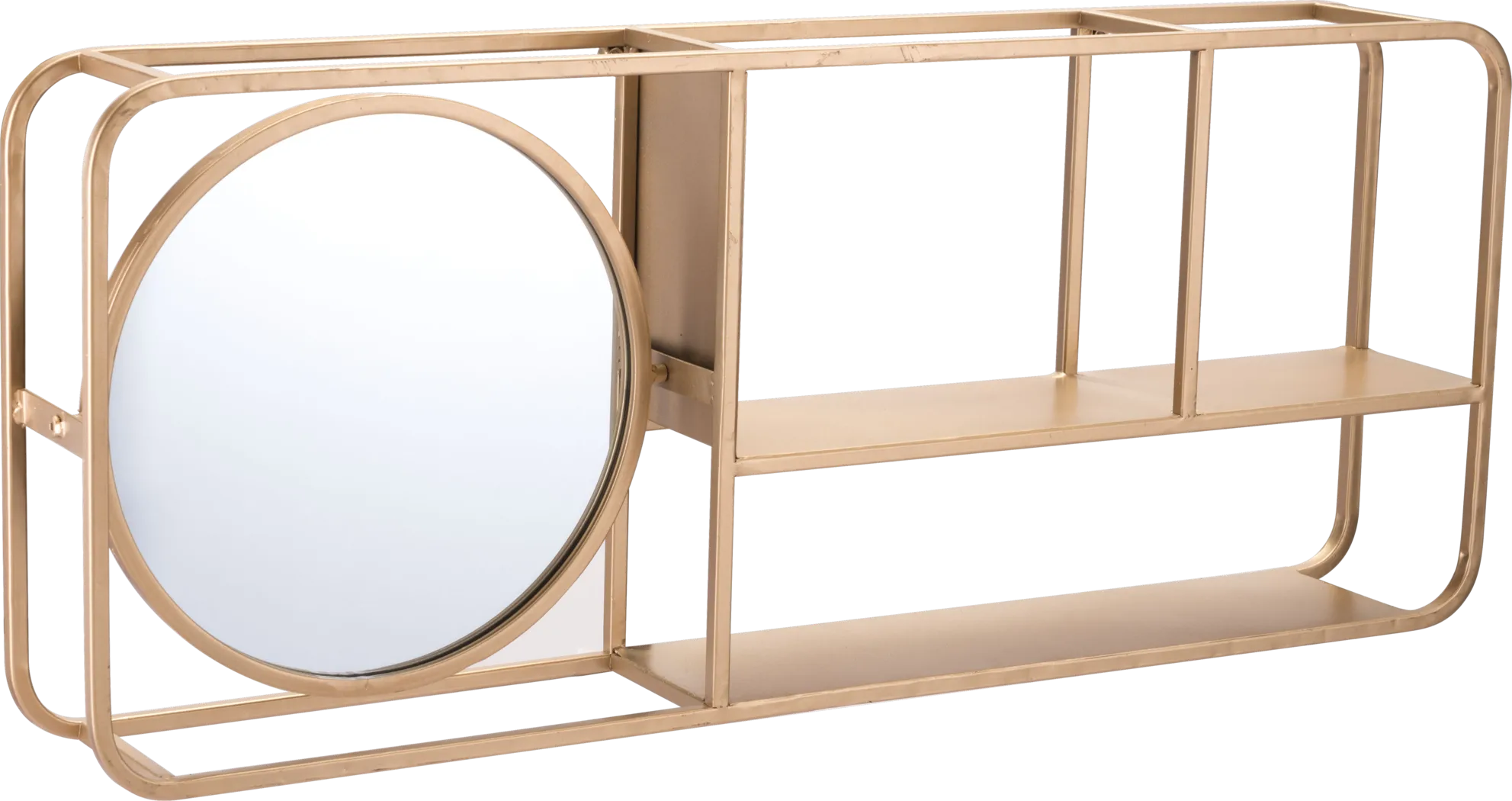 Jewelbrooke Gold Mirror - Thumbnail - Image 1