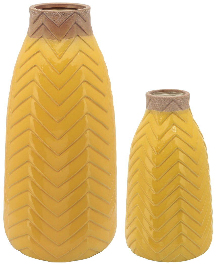 Jewella Yellow Vase - Thumbnail - Image 2