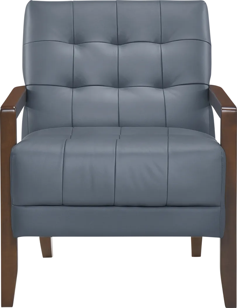 Jexa Blue Accent Chair - Thumbnail - Image 7
