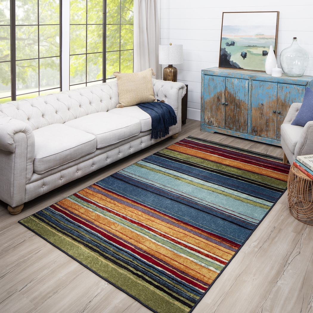 Jezriel Multi 6' x 9' Rug - Thumbnail - Image 4