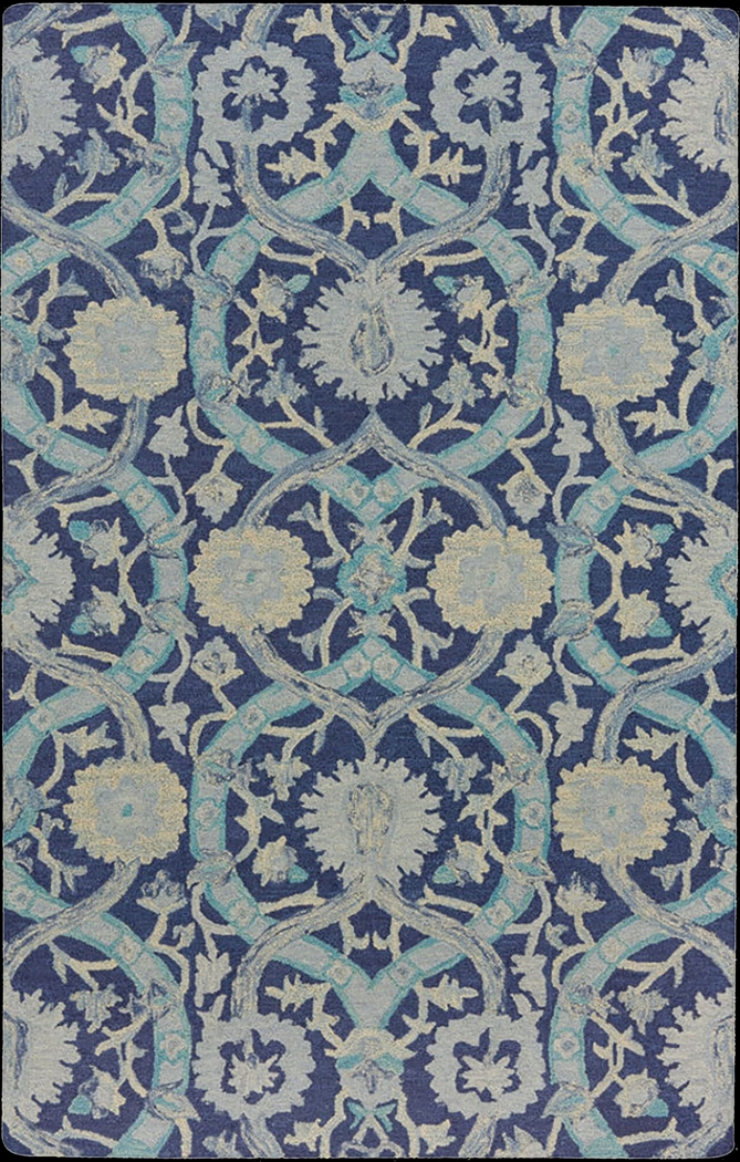 Jidasha Navy 8' x 10' Rug - Thumbnail - Image 1