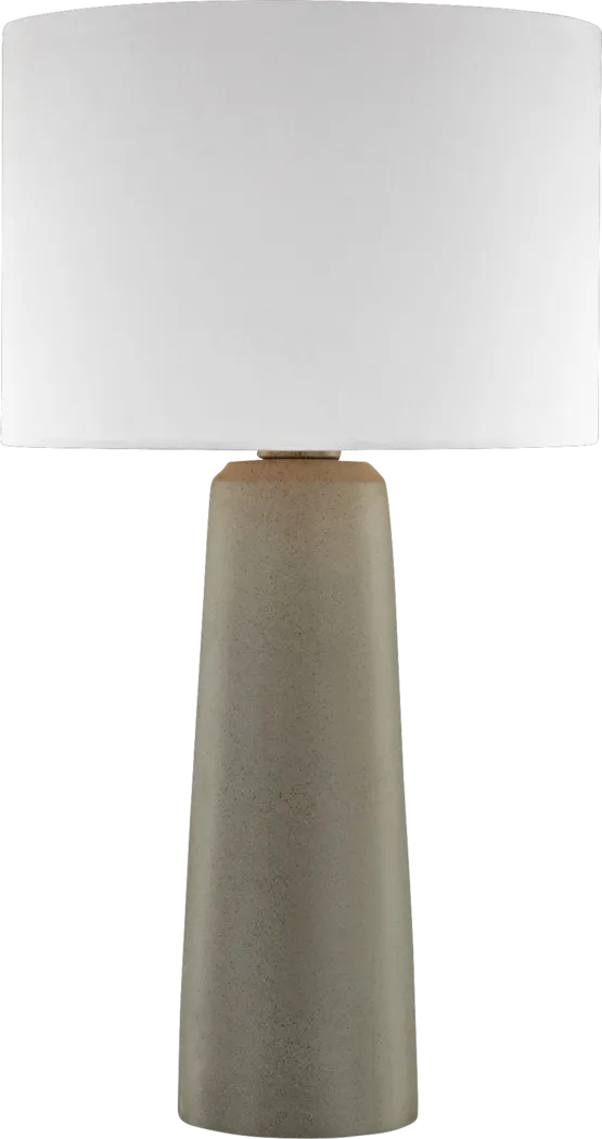 Jidemi Gray Outdoor Table Lamp - Thumbnail - Image 1