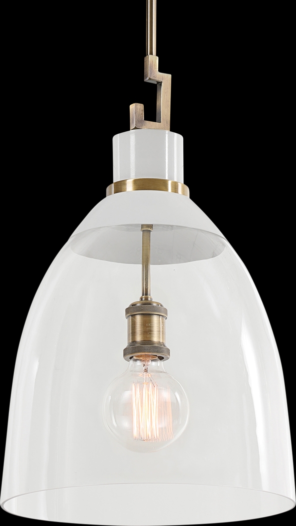 Jike Street Brass Pendant - Thumbnail - Image 3