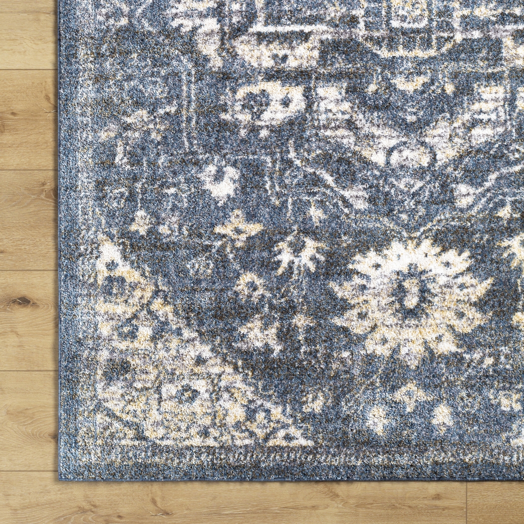 Jilria Blue 7'10 x 10' Area Rug - Thumbnail - Image 5