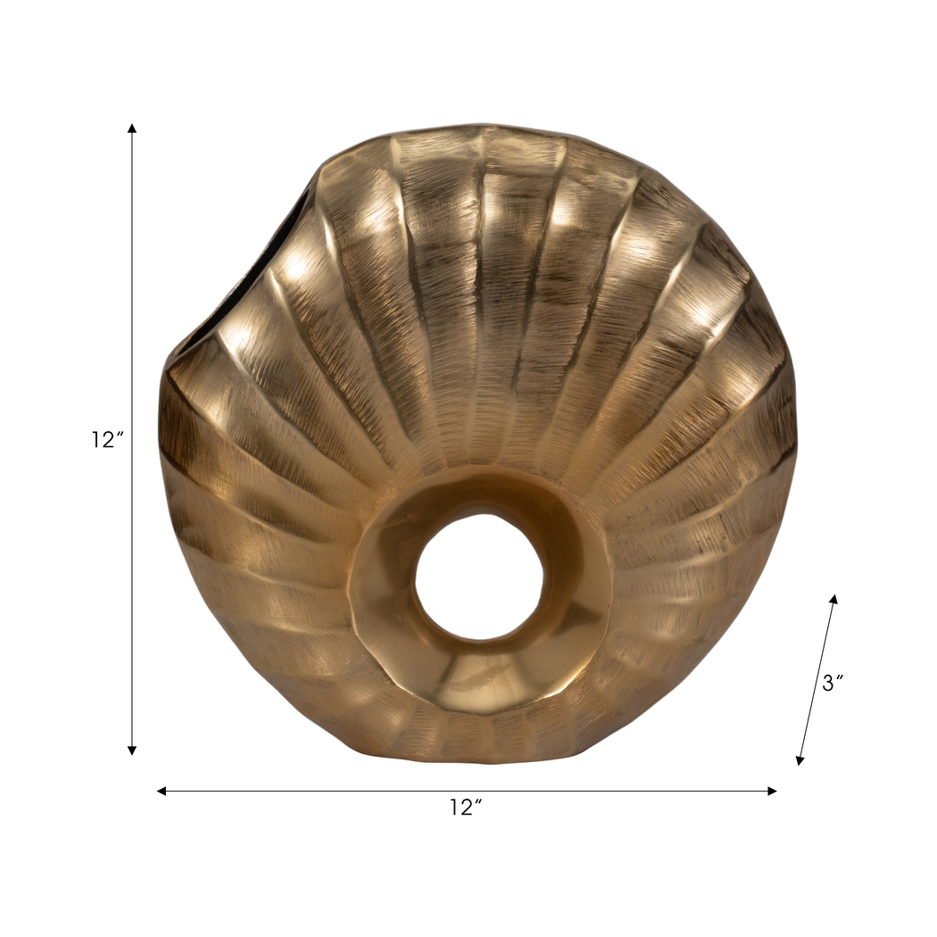 Jimboa Gold 12 in. Vase - Thumbnail - Image 10