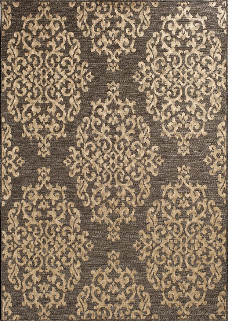 Jimelle Brown 5'3 x 7'7 Indoor/Outdoor Rug - Thumbnail - Image 1