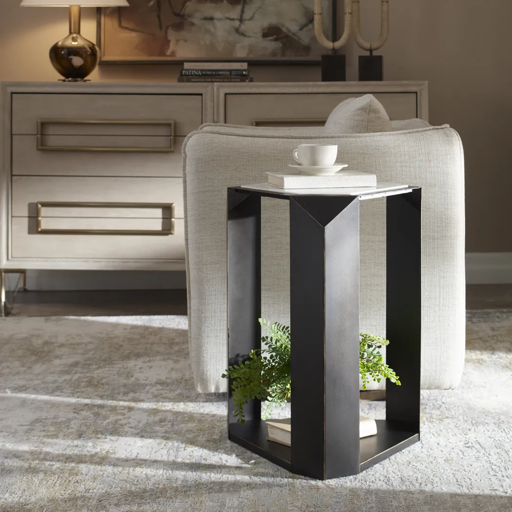 Jirren Bronze Accent Table - Thumbnail - Image 2