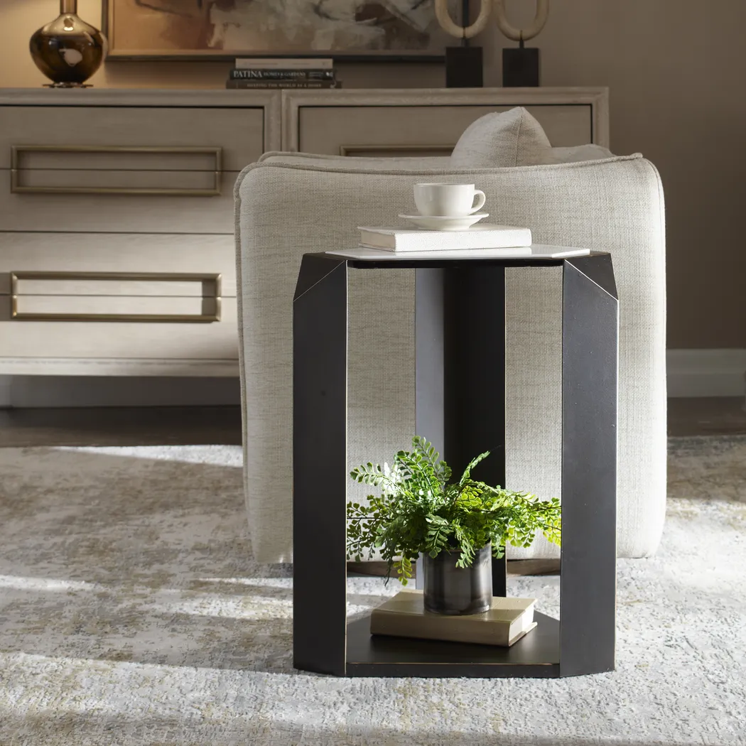 Jirren Bronze Accent Table - Thumbnail - Image 3