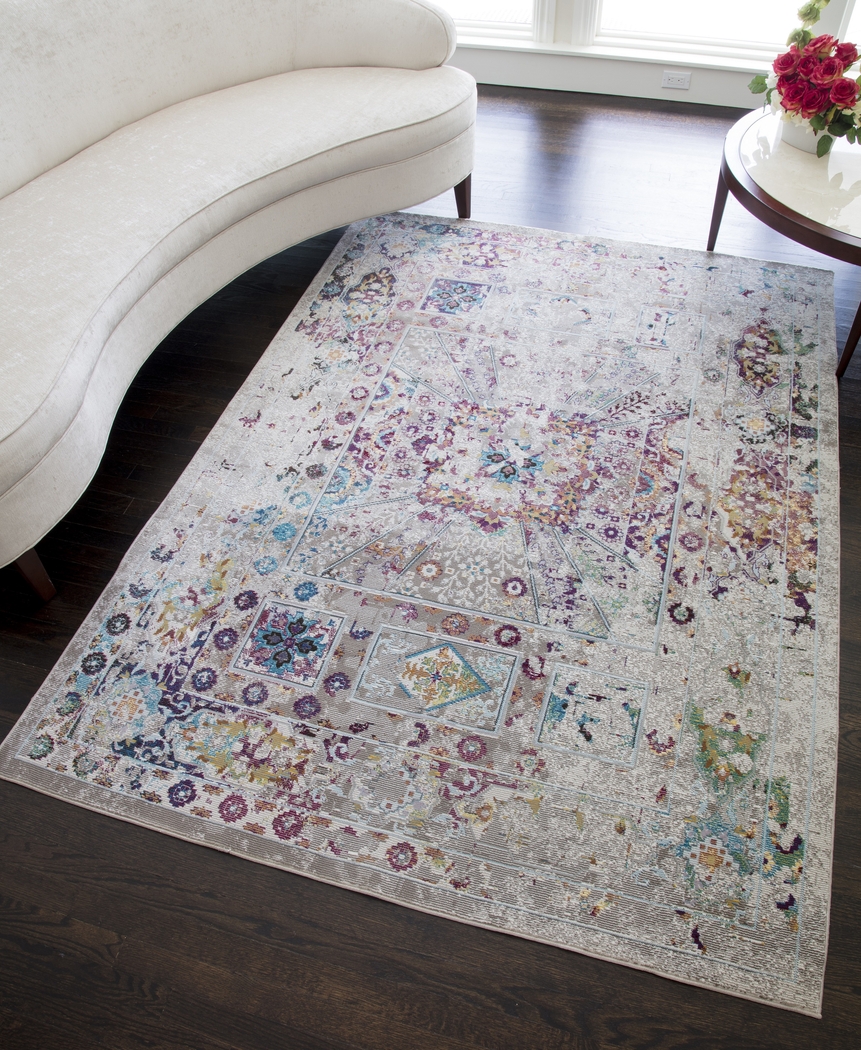 Jiten Gray 8' x 10' Rug - Thumbnail - Image 3