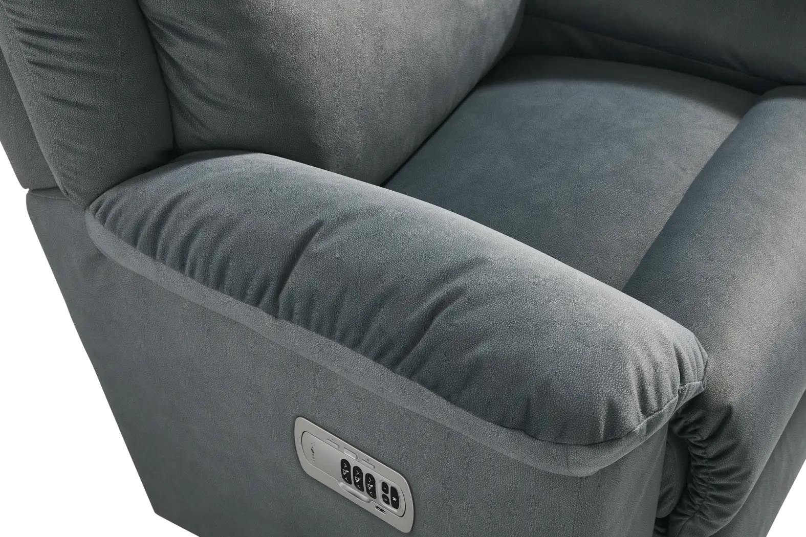 La-Z-Boy Joel III Ocean Dual Power Recliner - Thumbnail - Image 3