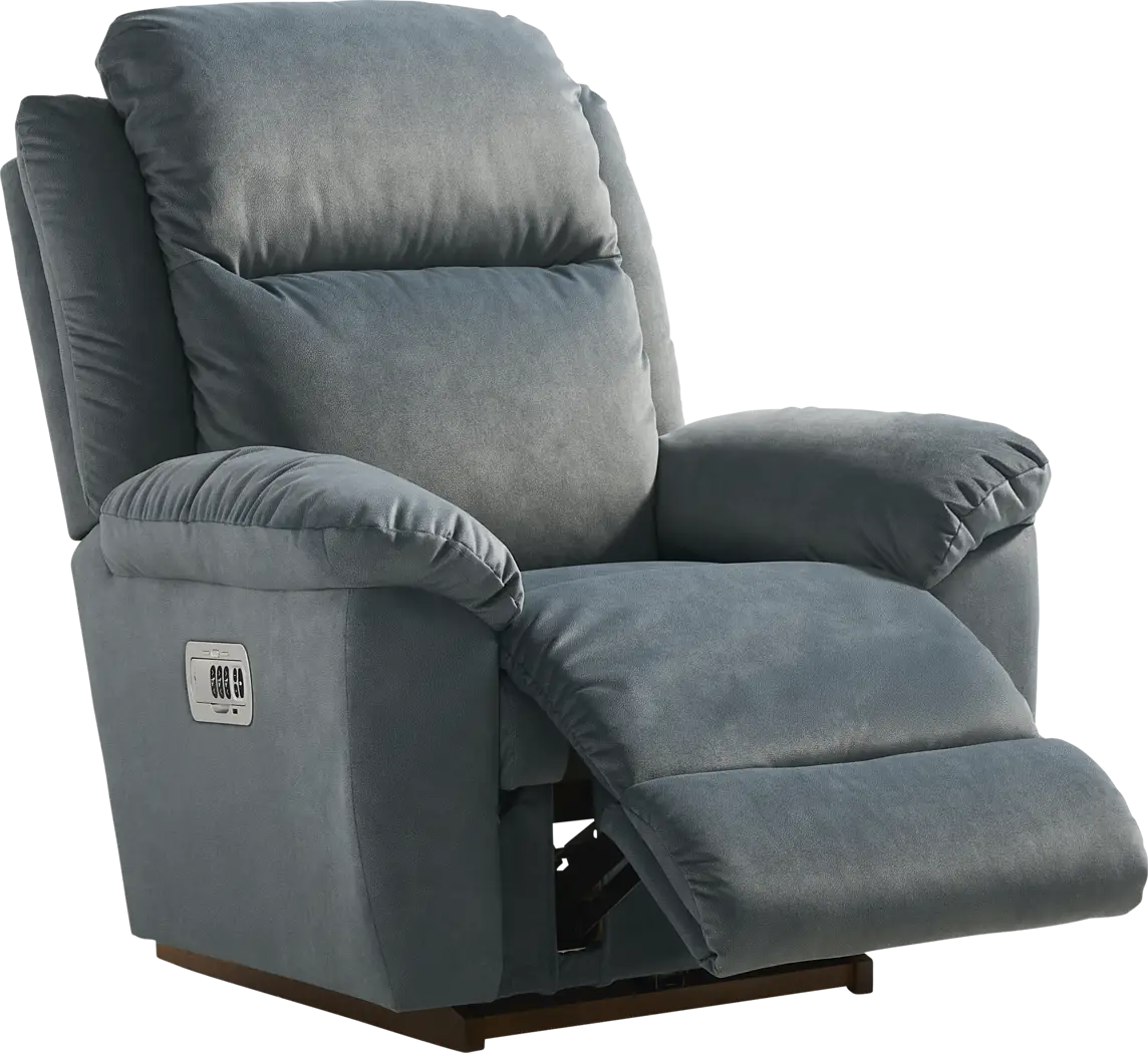 La-Z-Boy Joel III Ocean Dual Power Recliner - Thumbnail - Image 1