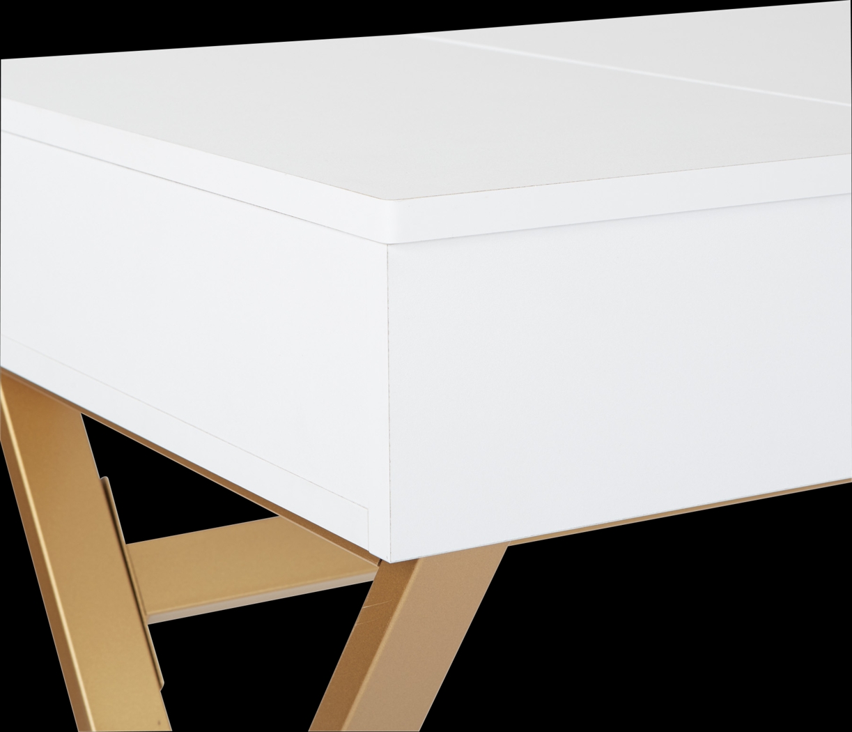Joelette White Vanity Desk - Thumbnail - Image 6