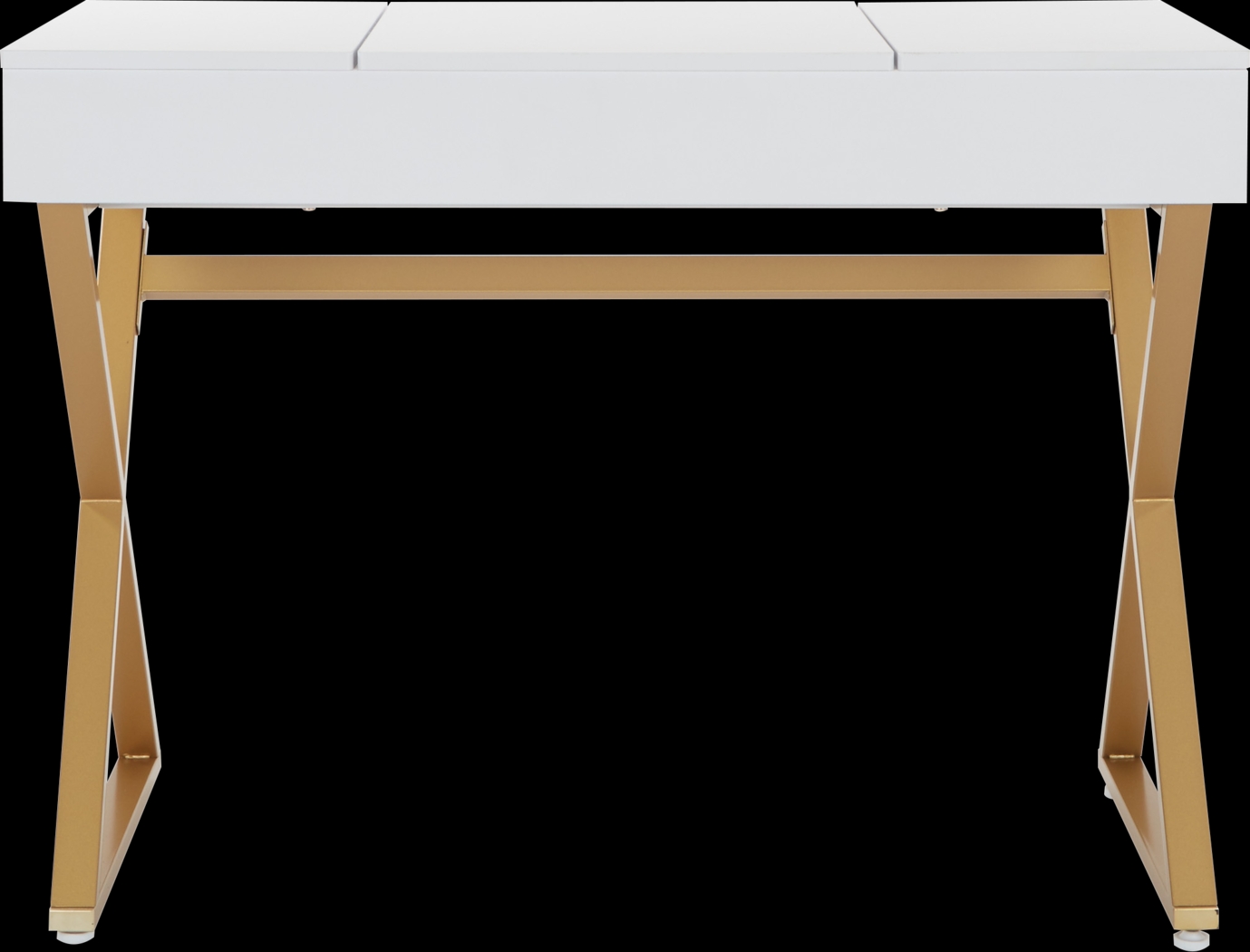 Joelette White Vanity Desk - Thumbnail - Image 7