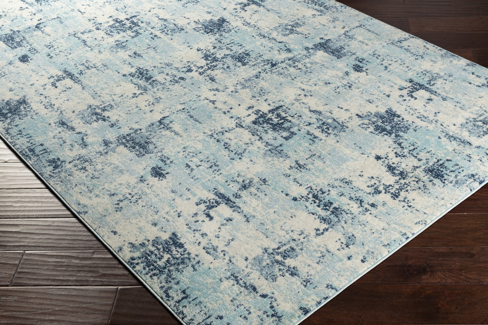 Joely Aqua 5'3 x 7'3 Indoor/Outdoor Rug - Thumbnail - Image 3