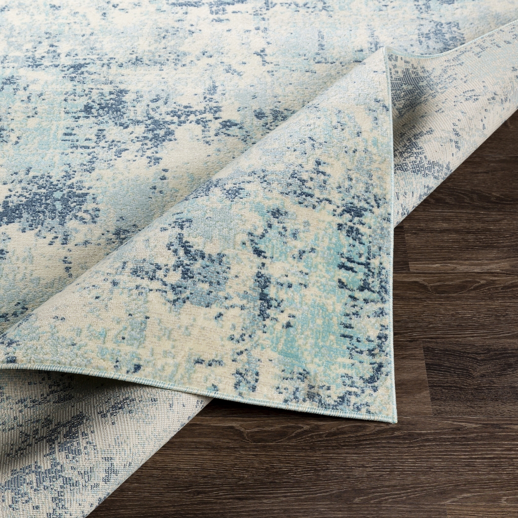 Joely Aqua 5'3 x 7'3 Indoor/Outdoor Rug - Thumbnail - Image 6