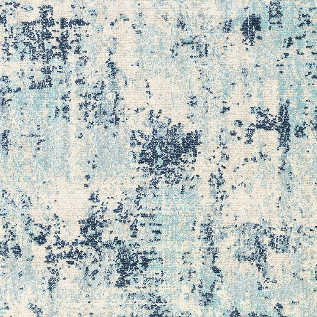Joely Aqua 5'3 x 7'3 Indoor/Outdoor Rug - Thumbnail - Image 7