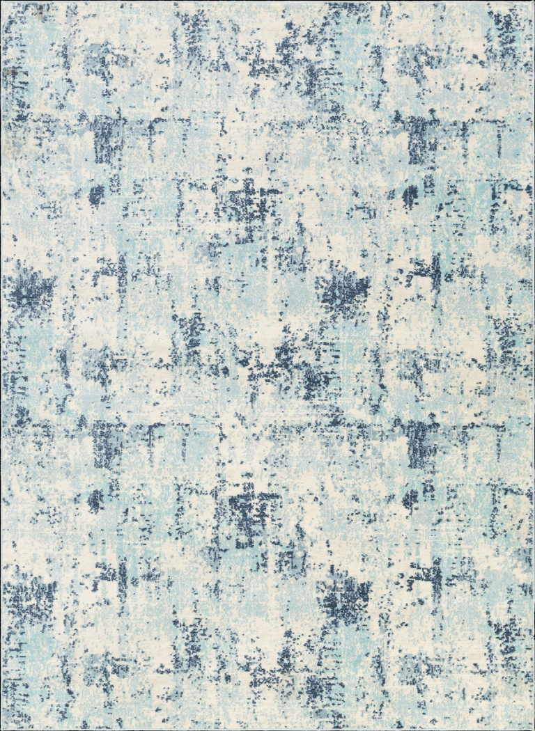 Joely Aqua 5'3 x 7'3 Indoor/Outdoor Rug - Thumbnail - Image 1