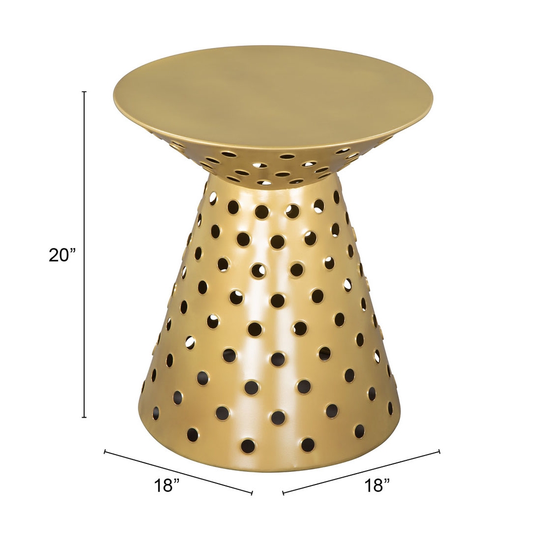 Joham Gold End Table - Thumbnail - Image 8