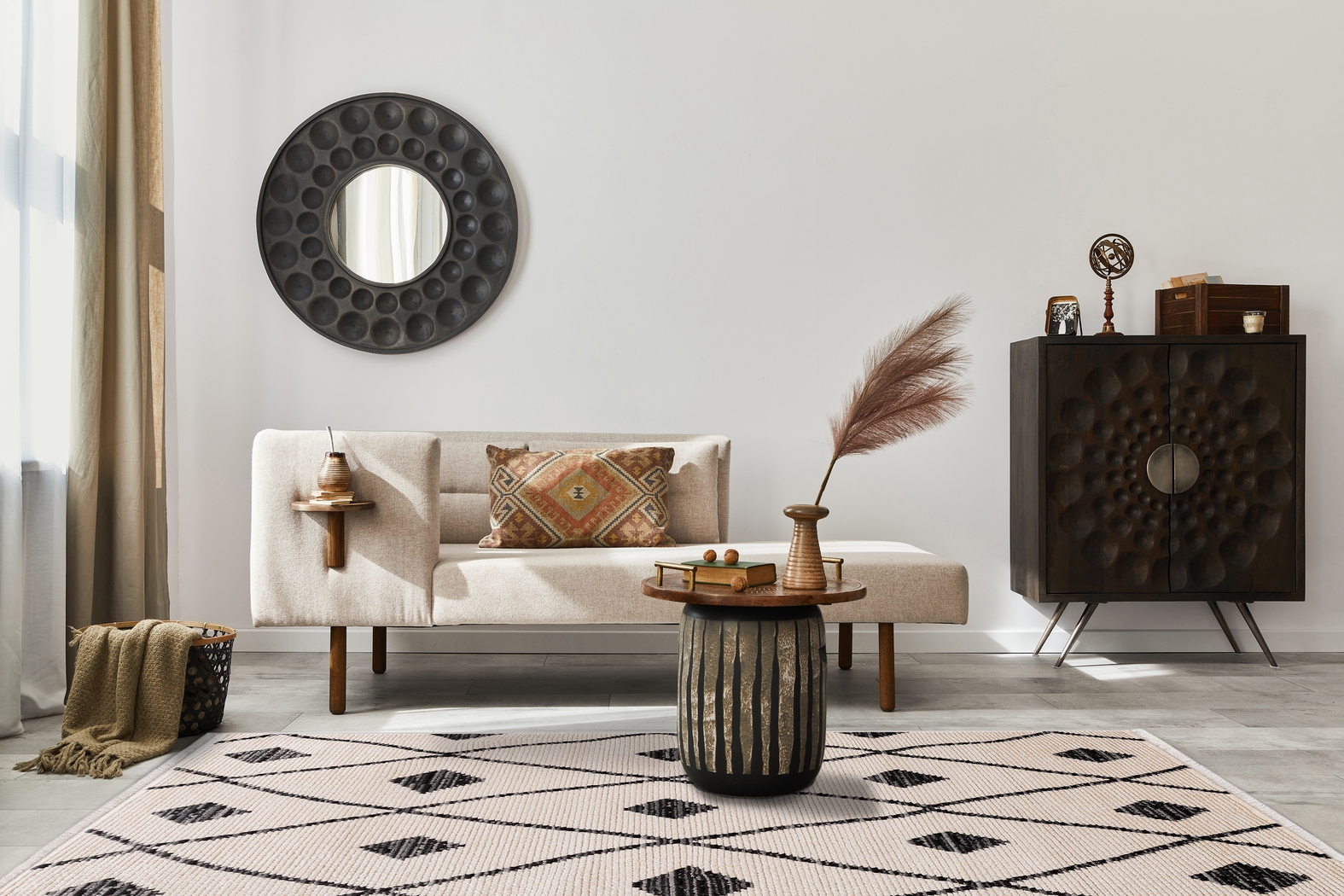 Jolcona Ivory 7'10 x 10'1 Rug - Thumbnail - Image 2