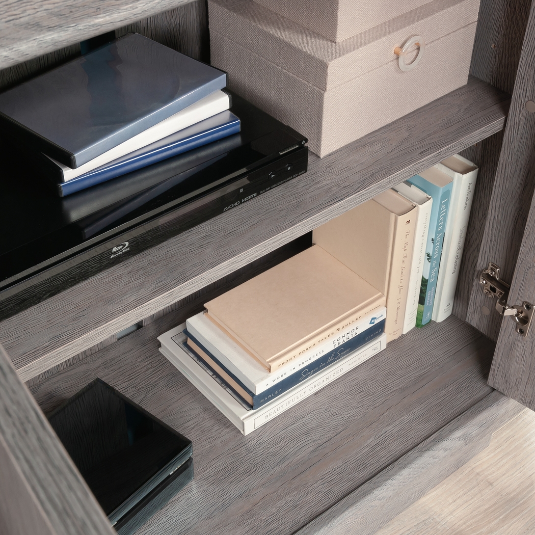 Jolicoeur Gray 58.5 in. Console - Thumbnail - Image 3