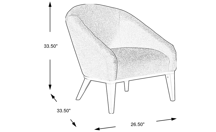 Dimension Image. Please refer to the Dimension Tab on this page for dimension details.