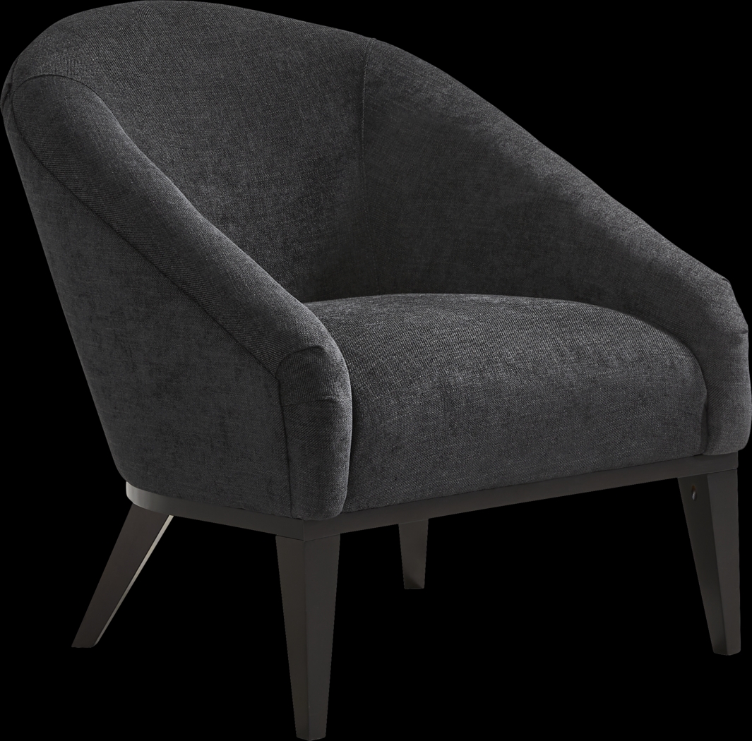 Jolie Black Accent Chair - Thumbnail - Image 1