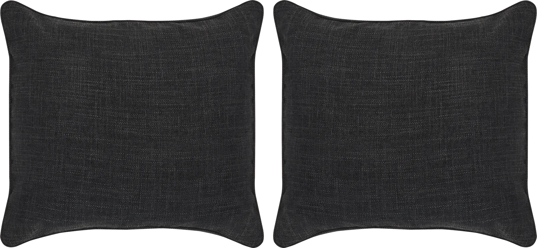 Jolie Black Accent Pillow Set of 2 - Thumbnail - Image 1