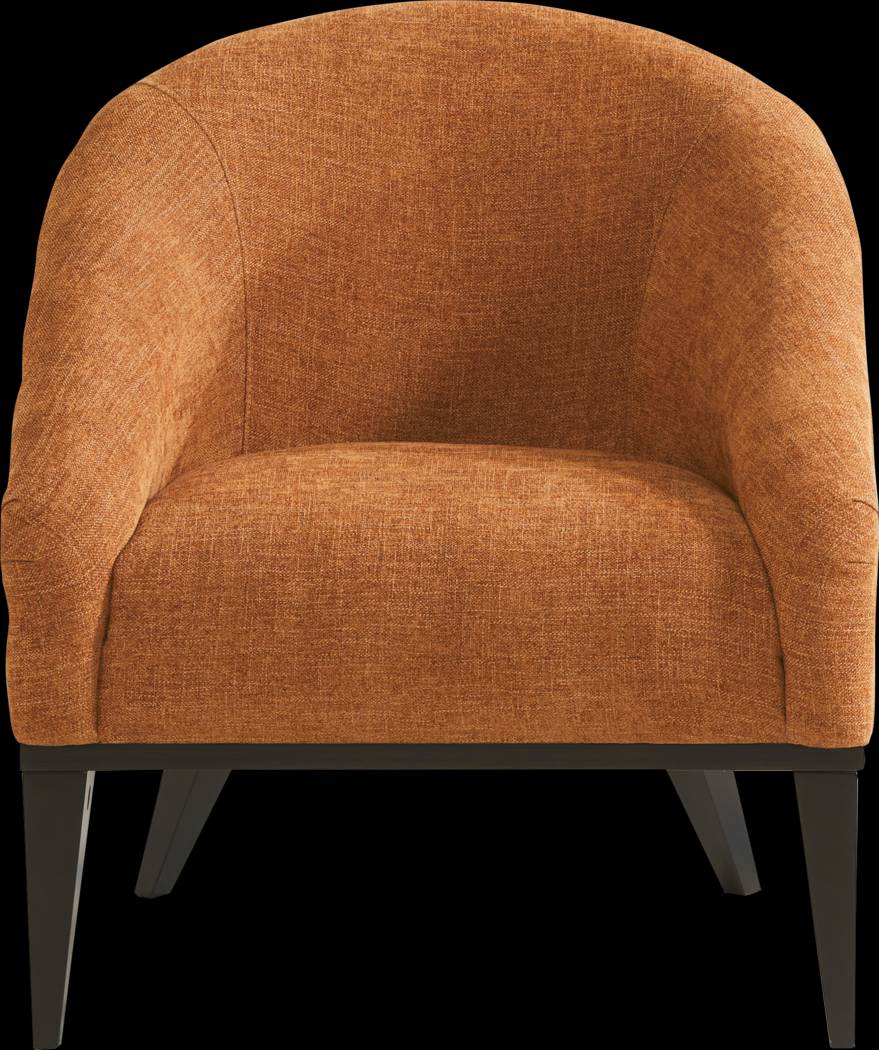 Jolie Russet Accent Chair - Thumbnail - Image 2
