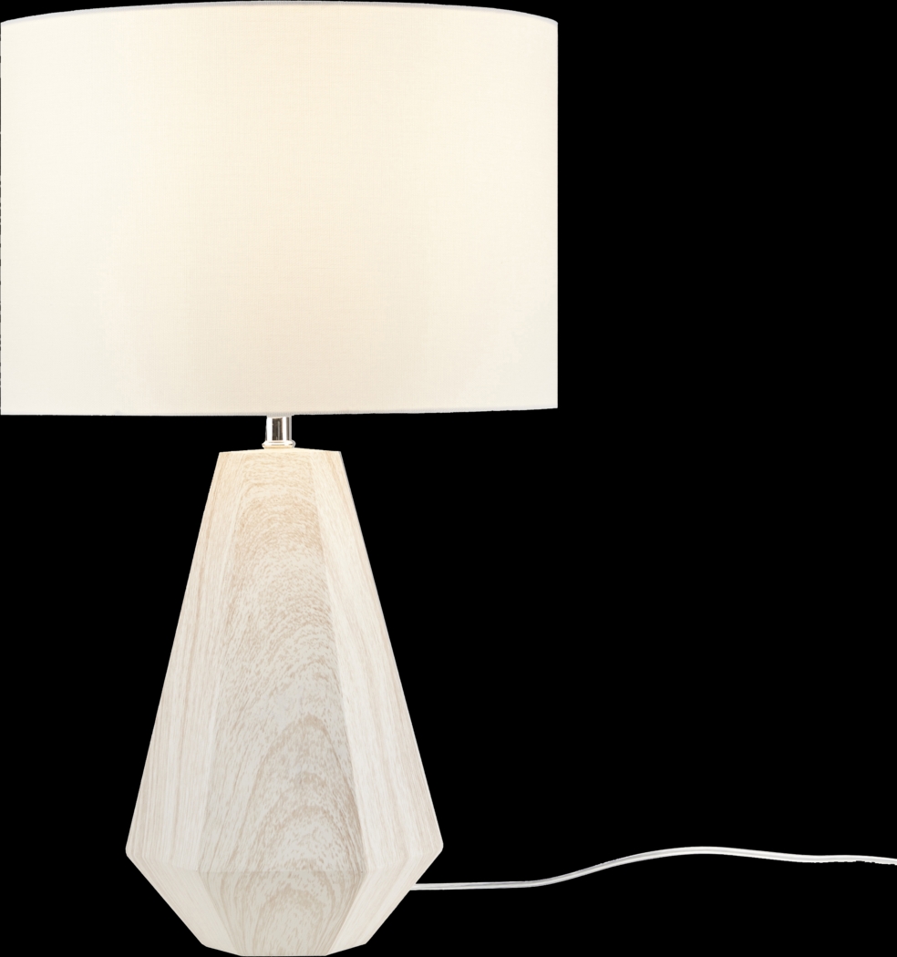 Jolson Shade White Lamp - Thumbnail - Image 3