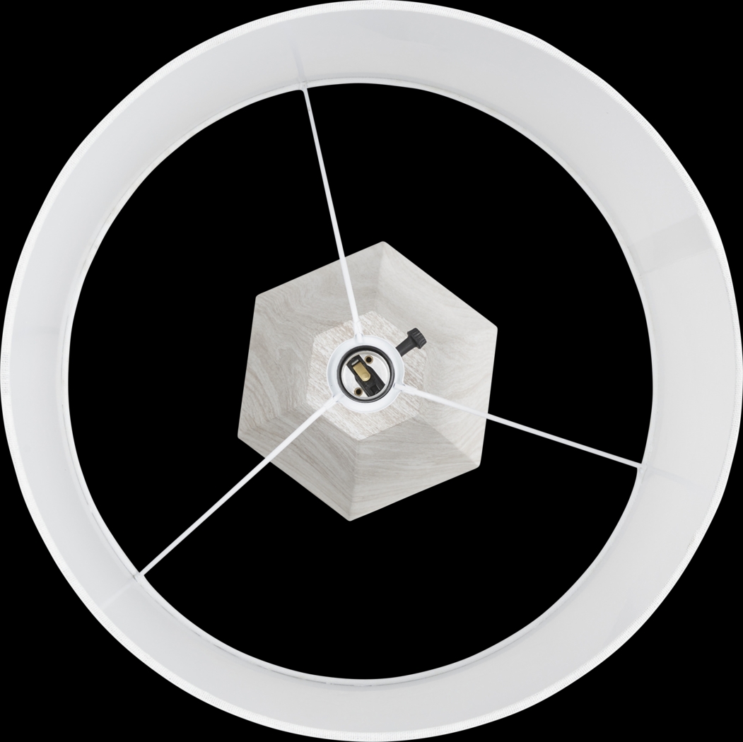 Jolson Shade White Lamp - Thumbnail - Image 4