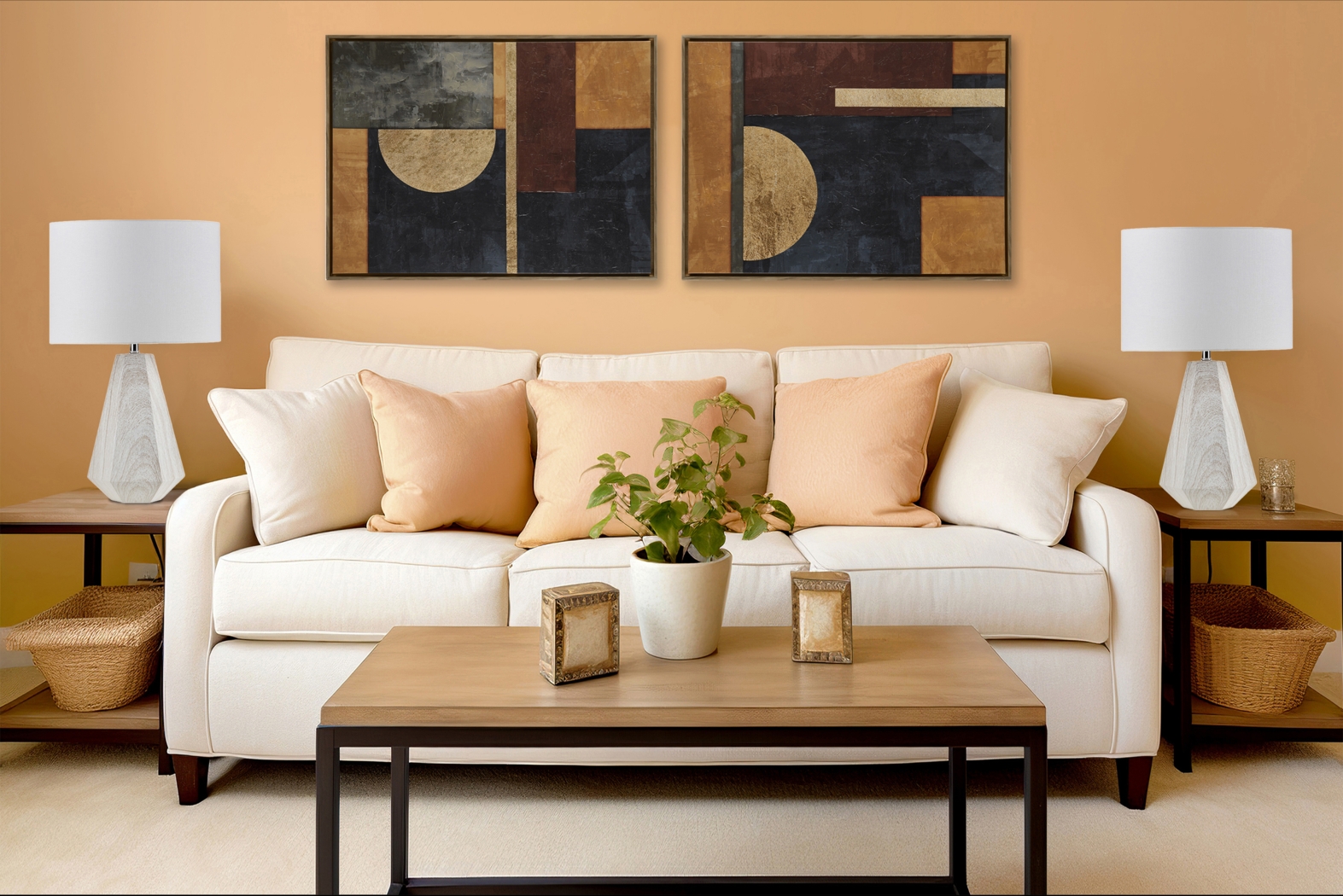 Jolson Shade White Lamp - Thumbnail - Image 8