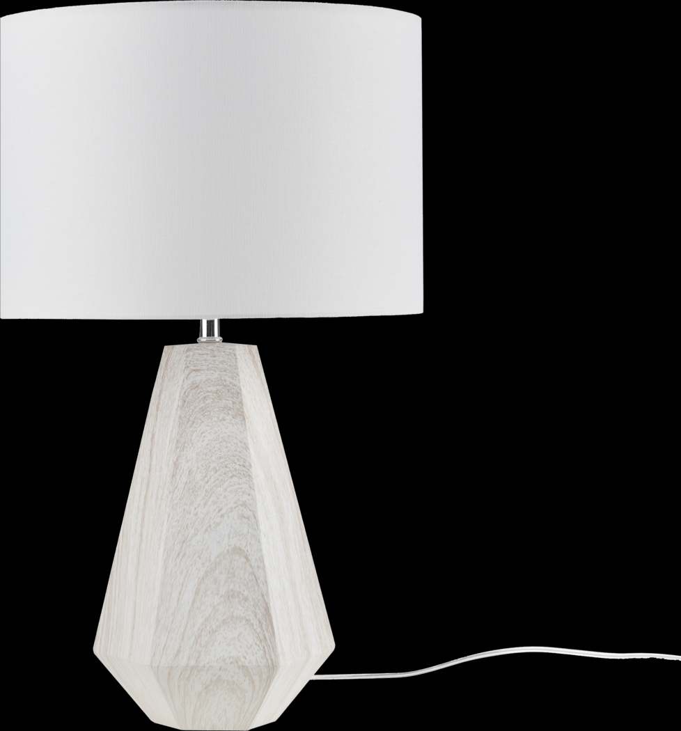 Jolson Shade White Lamp - Thumbnail - Image 1