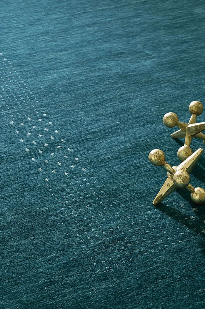 Jolsons Turquoise 3' x 5' Rug - Thumbnail - Image 2