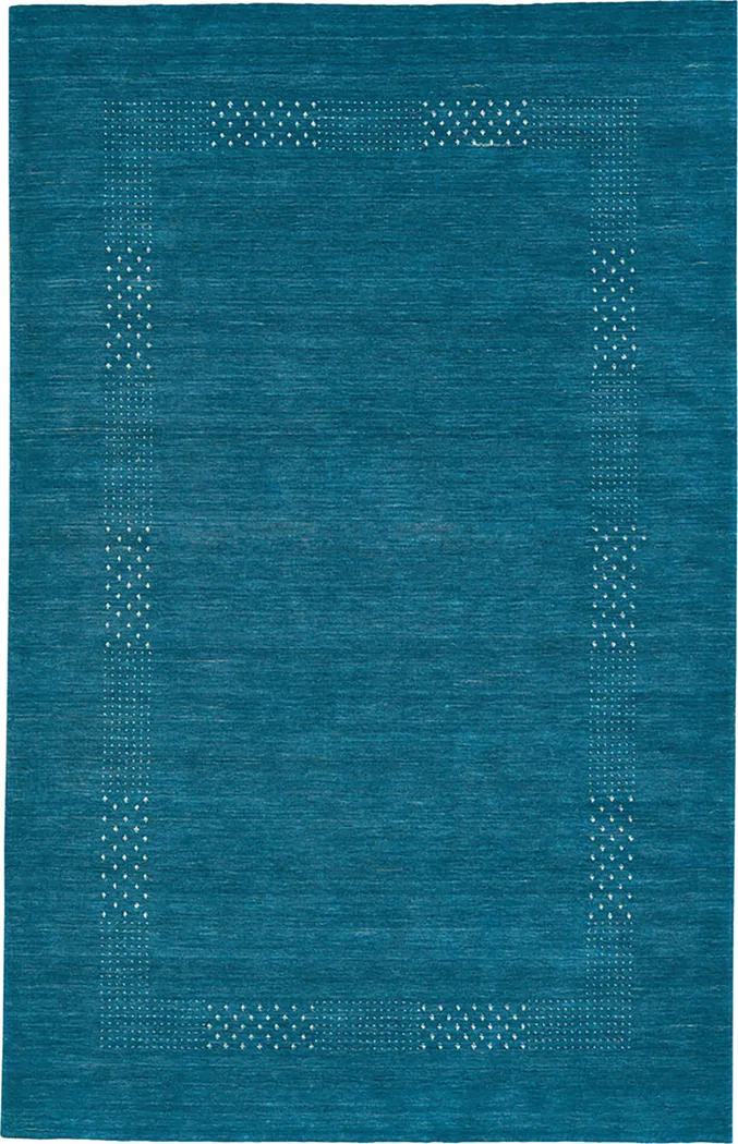Jolsons Turquoise 3' x 5' Rug - Thumbnail - Image 1